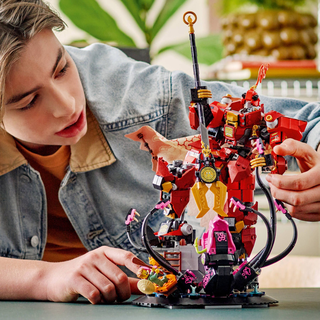 Конструктор LEGO NINJAGO Робот Вогняного Лицаря (71846) - зображення 9