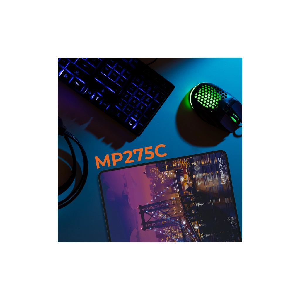 Килимок для мишки GamePro MP275C Speed/Control Black (MP275C) - зображення 5