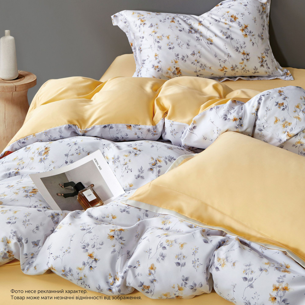 Постільна білизна Home Line Сатин Тенсел Мора євро (187070) - зображення 2