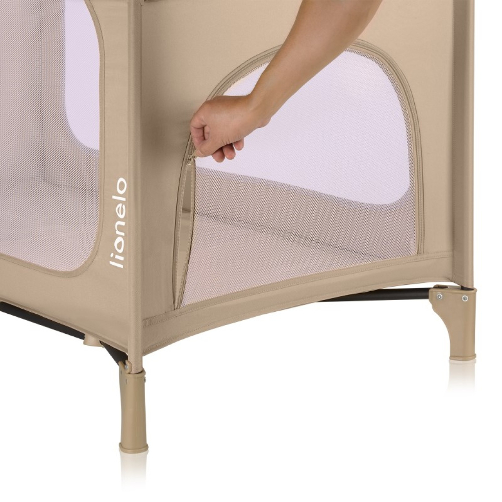 Дитячий манеж Lionelo JASMIN EASY FOLD BEIGE SAND (LO-JASMIN EASY FOLD BEIGE SAND) - зображення 9