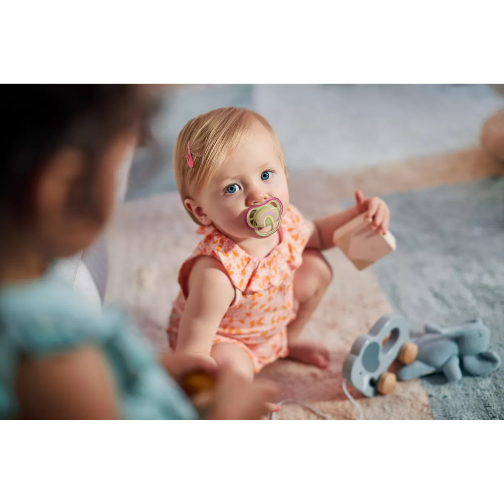 Пустушка Philips AVENT Ultra Air, 0-6 міс. 2 шт (SCF085/59) - зображення 4