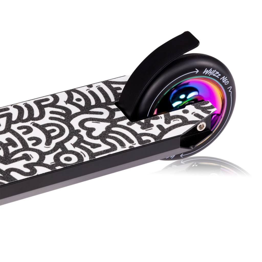 Самокат Lionelo Whizz Neo Black Carbon Multicolor (LO-WHIZZ NEO BLACK CARBON MULTICOLOR) - зображення 8