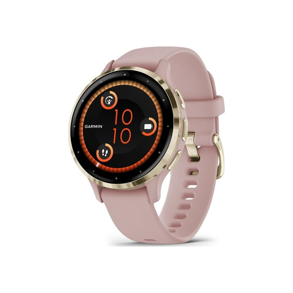 Смарт-годинник Garmin Venu 3S, Dust Rose + Soft Gold, GPS (010-02785-03) - зображення 1