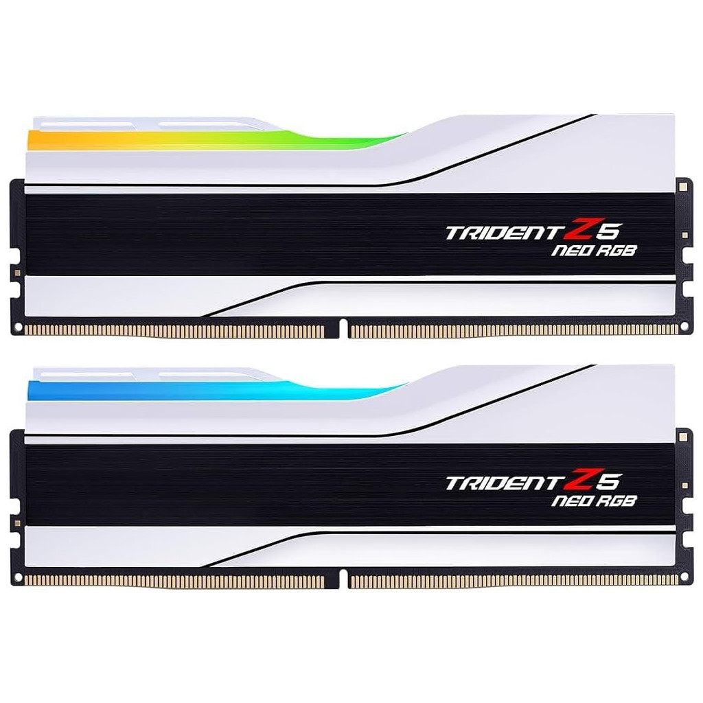 Модуль пам'яті для комп'ютера DDR5 32GB (2x16GB) 6000 MHz Trident Z5 Neo RGB AMD EXPO G.Skill (F5-6000J3036F16GX2-TZ5NRW) - зображення 1