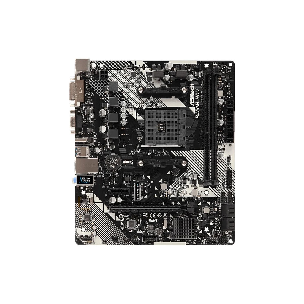 Материнська плата ASRock B450M-HDV R4.0 - зображення 1