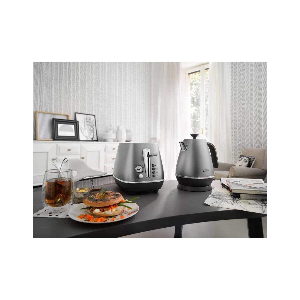 Електрочайник DeLonghi KBI 2001 S (KBI2001S) - зображення 3