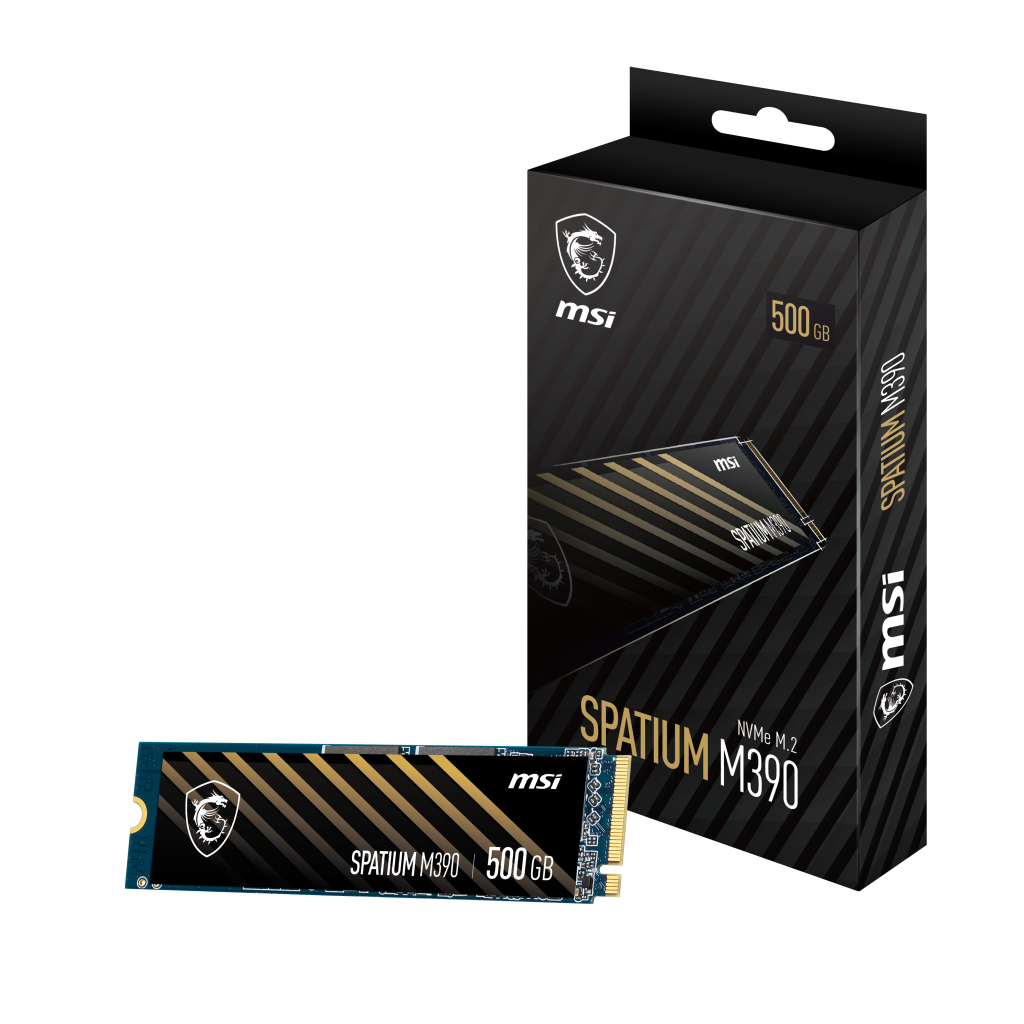Накопичувач SSD M.2 2280 500GB Spatium M390 MSI (S78-440K070-P83) - зображення 1