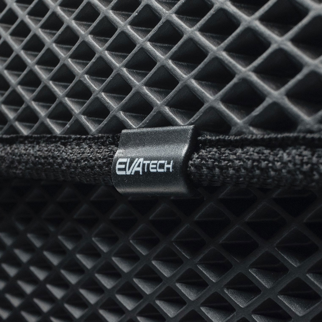Сумка-органайзер EVAtech M-PRO 32x50x30 см. Ромб чорний з чорним кантом (BS13642OM3RBB) - зображення 2