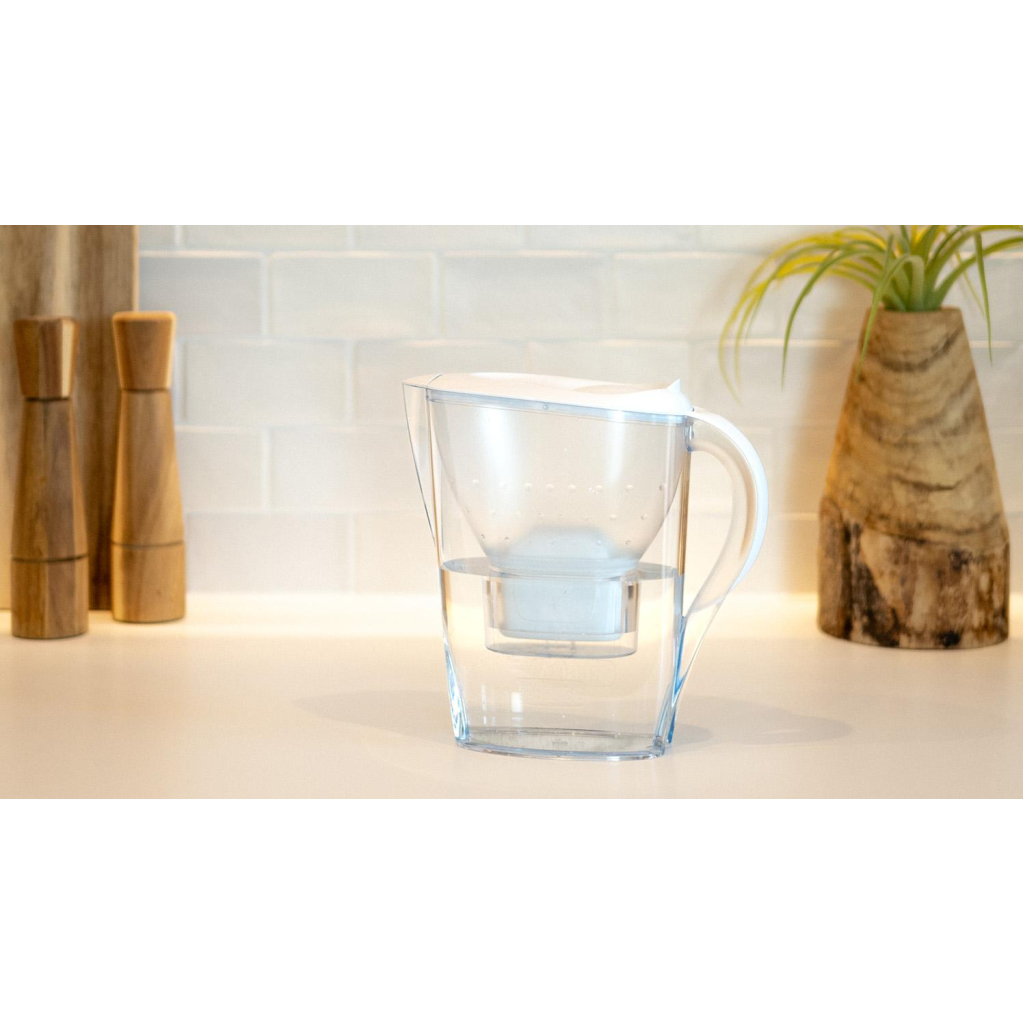 Фільтр-глечик Brita Marella XL Memo MXPro 3.5л (2л води) з фільтр-картриджем, білий (1052778) - зображення 6