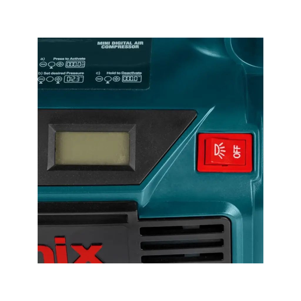 Автомобільний компресор Ronix цифровий 12В, 160 PSI (RH-4260) - зображення 5