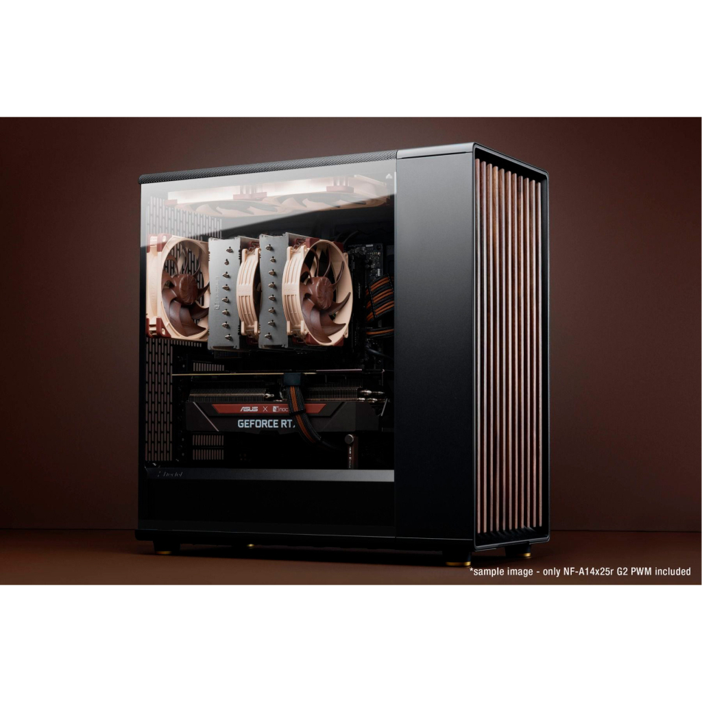 Кулер до корпусу Noctua NF-A14x25r G2 PWM - зображення 5