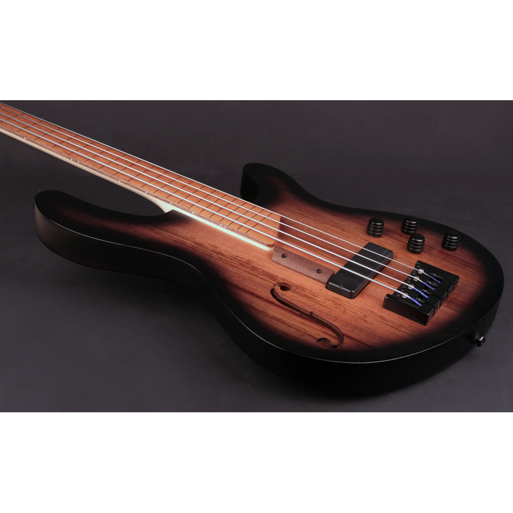 Бас-гітара Cort B4FL MHPZ (Open Pore Trans Black Burst) - зображення 6