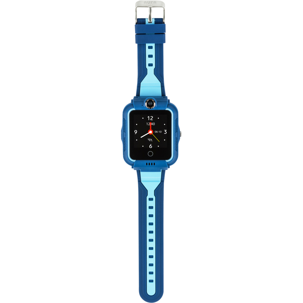 Смарт-годинник AURA A4 4G WIFI Blue (KWAA44GWFBL) - зображення 4