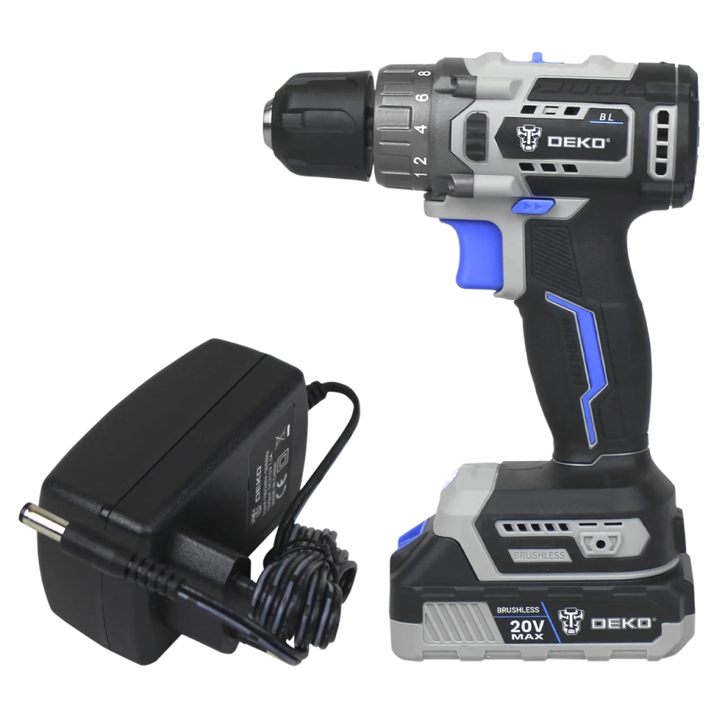 Шуруповерт Deko DKBL20DU3-H-S1 - зображення 5