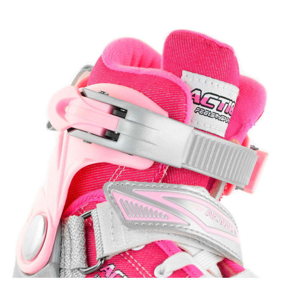 Роликові ковзани Action Anny Рожеві 29-32 (PW-126B-13-2PINK/29-32) - изображение 11