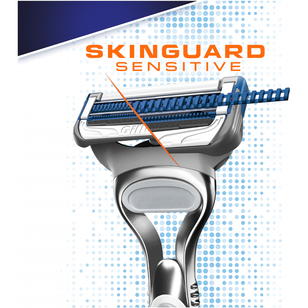 Бритва Gillette SkinGuard Sensitive з 2 змінними картриджами (7702018488148) - зображення 4