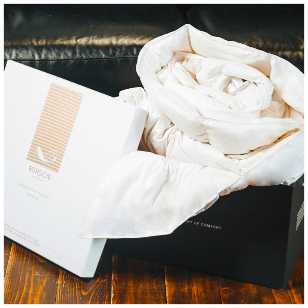 Ковдра MirSon пухова Luxury Exclusive 079 демі 220x240 см (2200005895184) - зображення 11