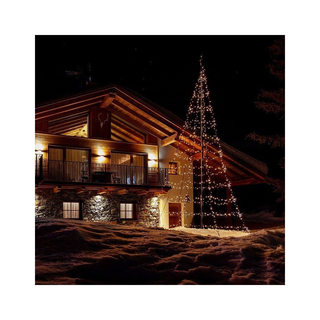 Гірлянда Twinkly Smart LED Light tree RGBW 450, Gen II, IP44, 3м (TWP500SPP-BEU) - зображення 2