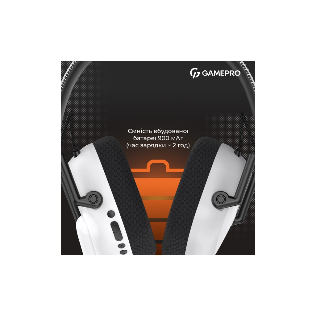 Навушники GamePro Genesis Mercury Pro 3-Mode White (HSW120W) - зображення 8