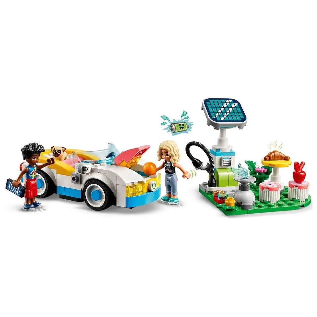 Конструктор LEGO Friends Електромобіль і зарядний пристрій 170 деталей (42609) - зображення 8