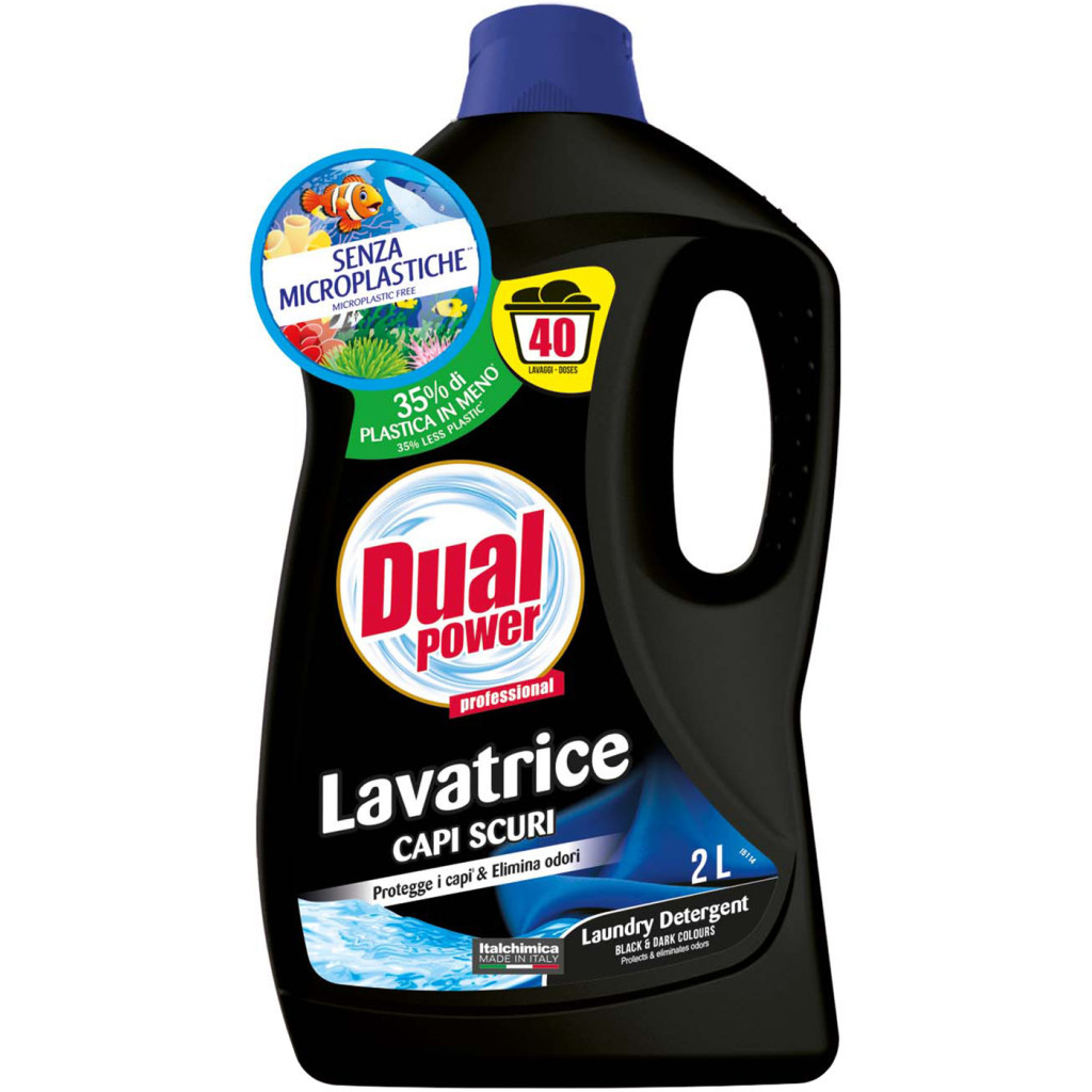 Гель для прання Dual Power для чорних і темних речей 2 л (8054633838464) - зображення 1