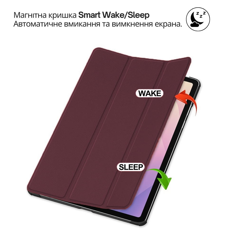 Чохол до планшета BeCover Smart Case Samsung Galaxy Tab S11 (SM-X730/X736) 11.0" Red Wine (714652) - зображення 5
