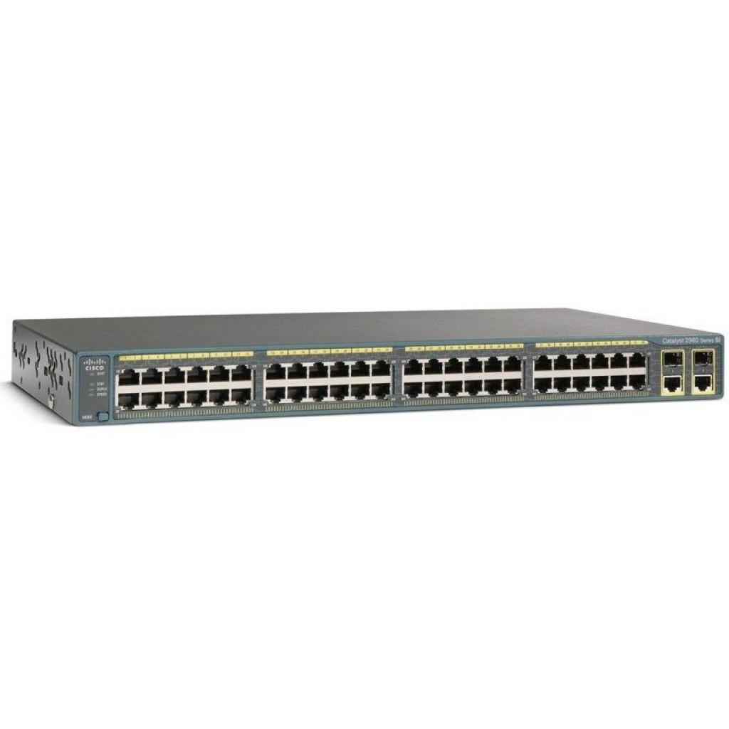 Комутатор мережевий Cisco WS-C2960X-48TS-L - зображення 1