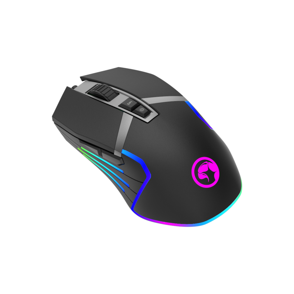 Мишка Marvo G941 RGB-LED USB Black (G941) - зображення 2