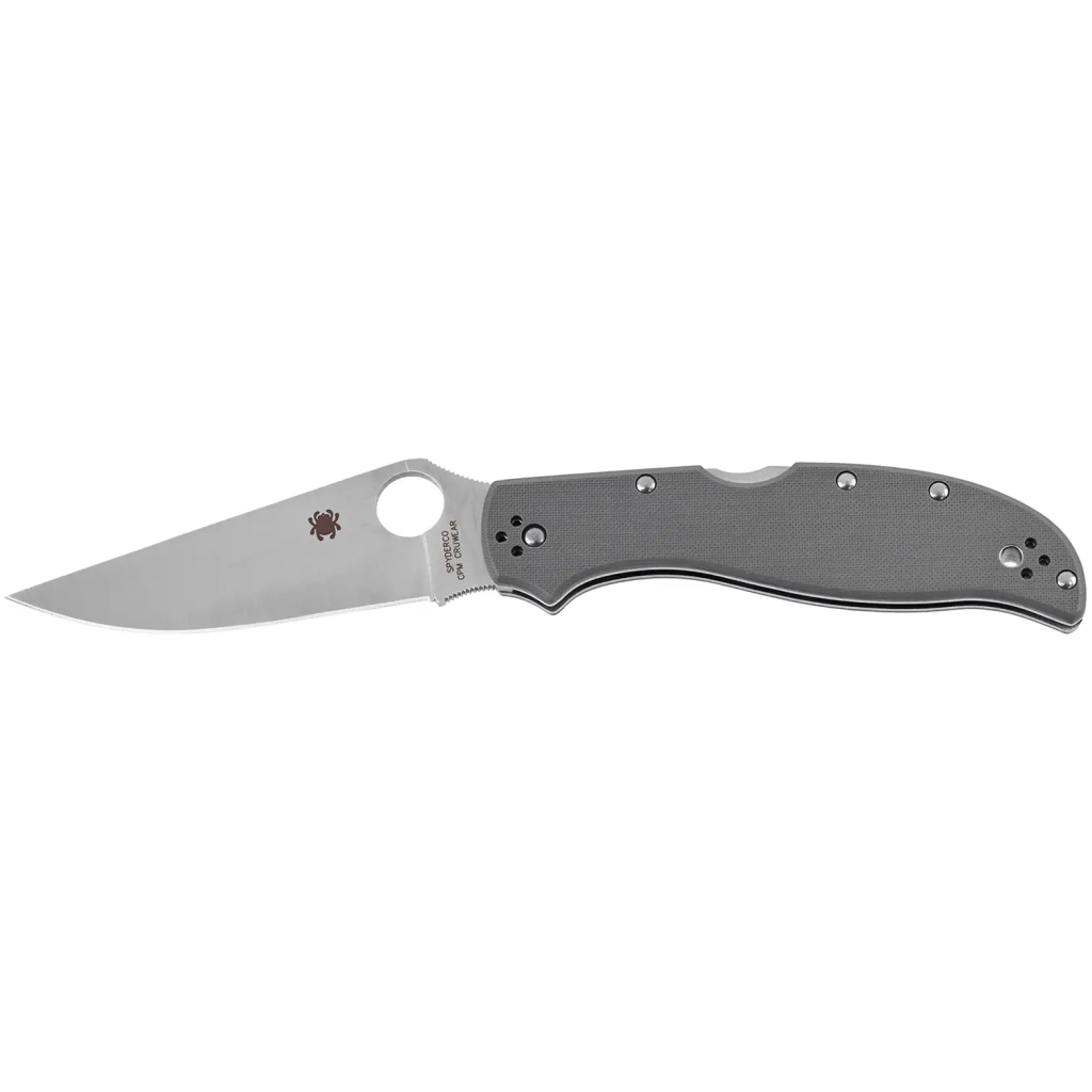Ніж Spyderco Strech 2 XL Cru-Wear Grey (C258GPGYCW) - изображение 1