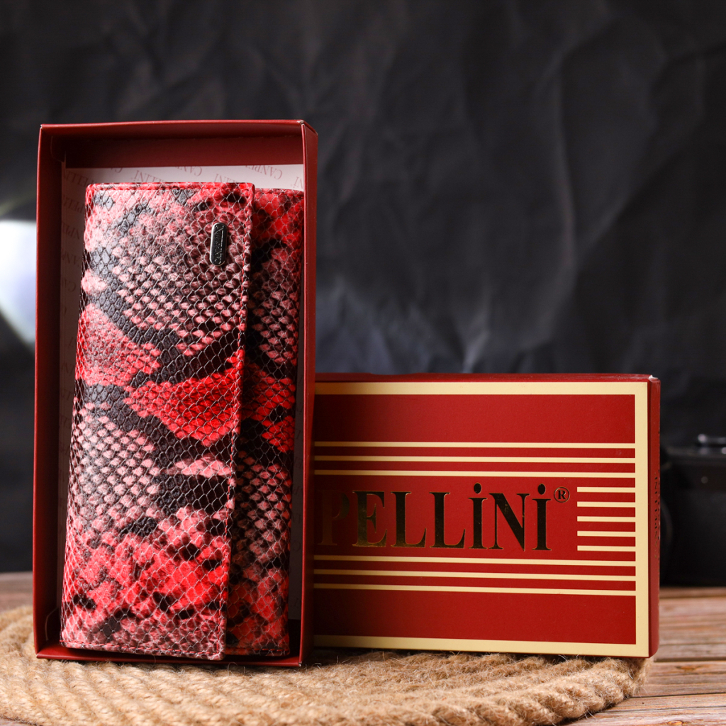 Гаманець Canpellini З натуральної шкіри Різнобарвний (21627) - зображення 10