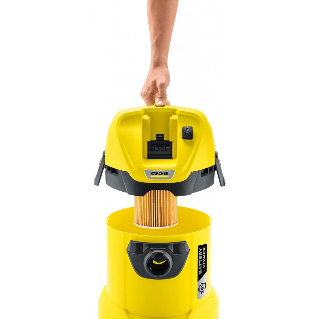 Пилосос Karcher WD 3 Battery (9.611-730.0) - зображення 2