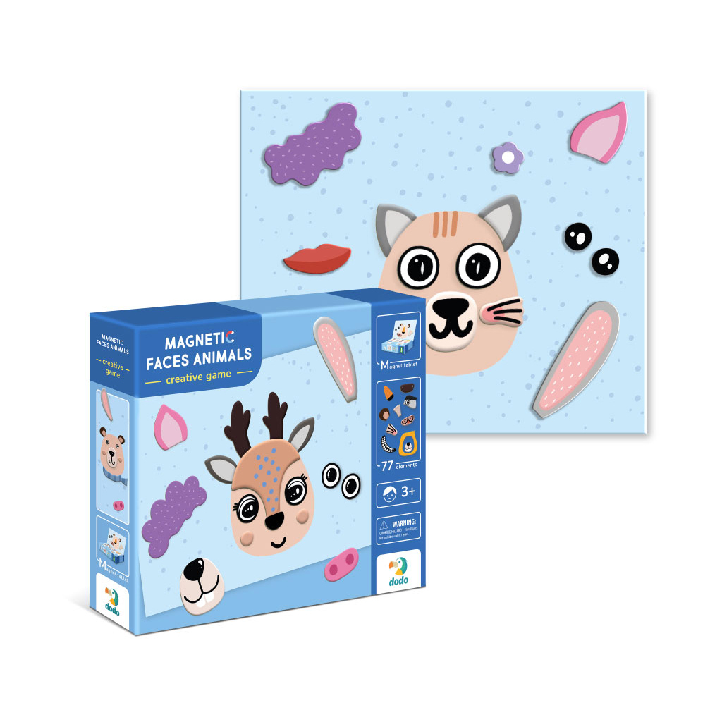 Настільна гра DoDo Магнітна Мордочки (200209) - зображення 2