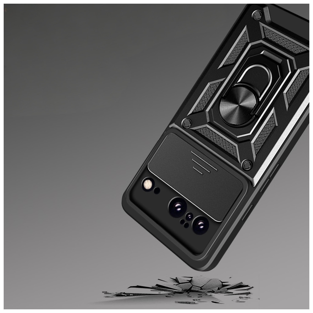 Чохол до мобільного телефона BeCover Military Google Pixel 8 Black (710663) - зображення 3