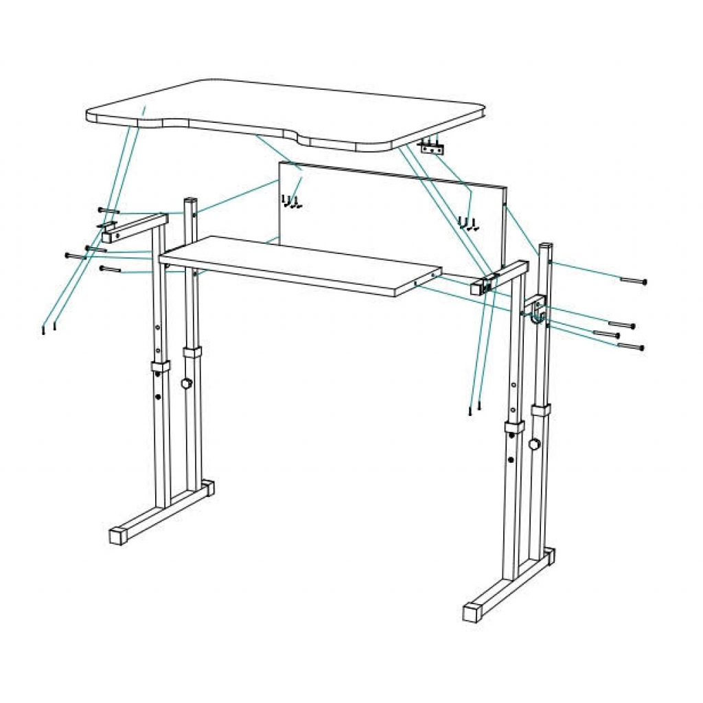 Парта зі стільцем Sector Ніжність трансформер (Ніжність) - зображення 7