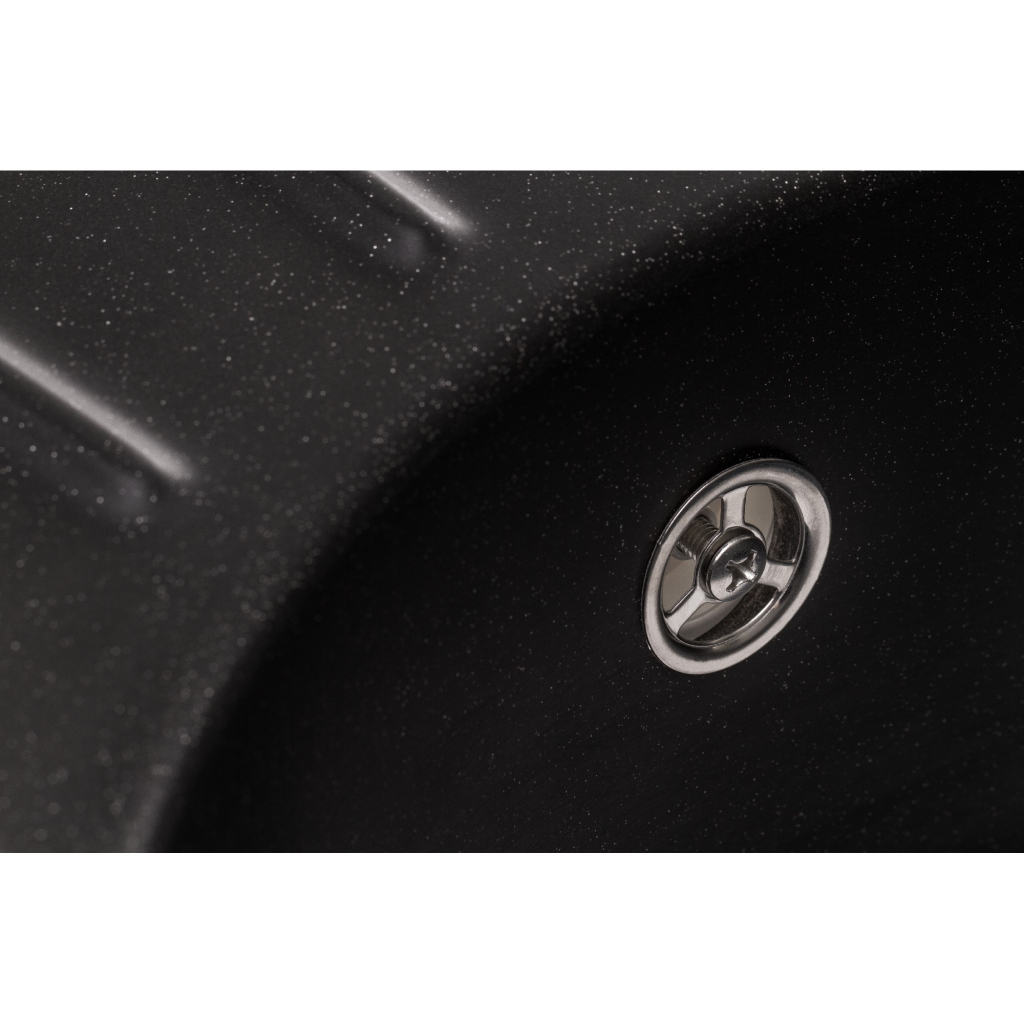 Мийка кухонна GRANADO MURCIA black shine (gr1701) - зображення 3