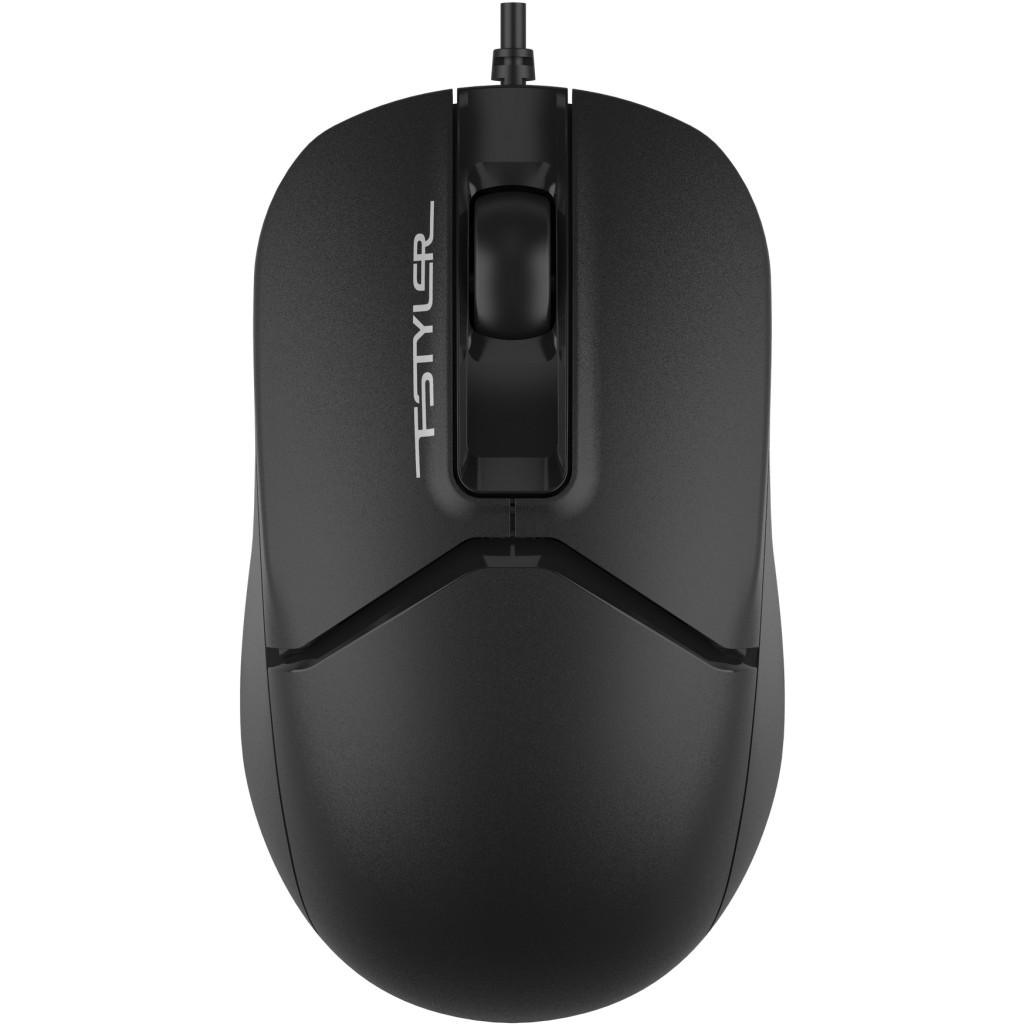 Мишка A4Tech FM12ST USB Black (4711421990271) - зображення 1