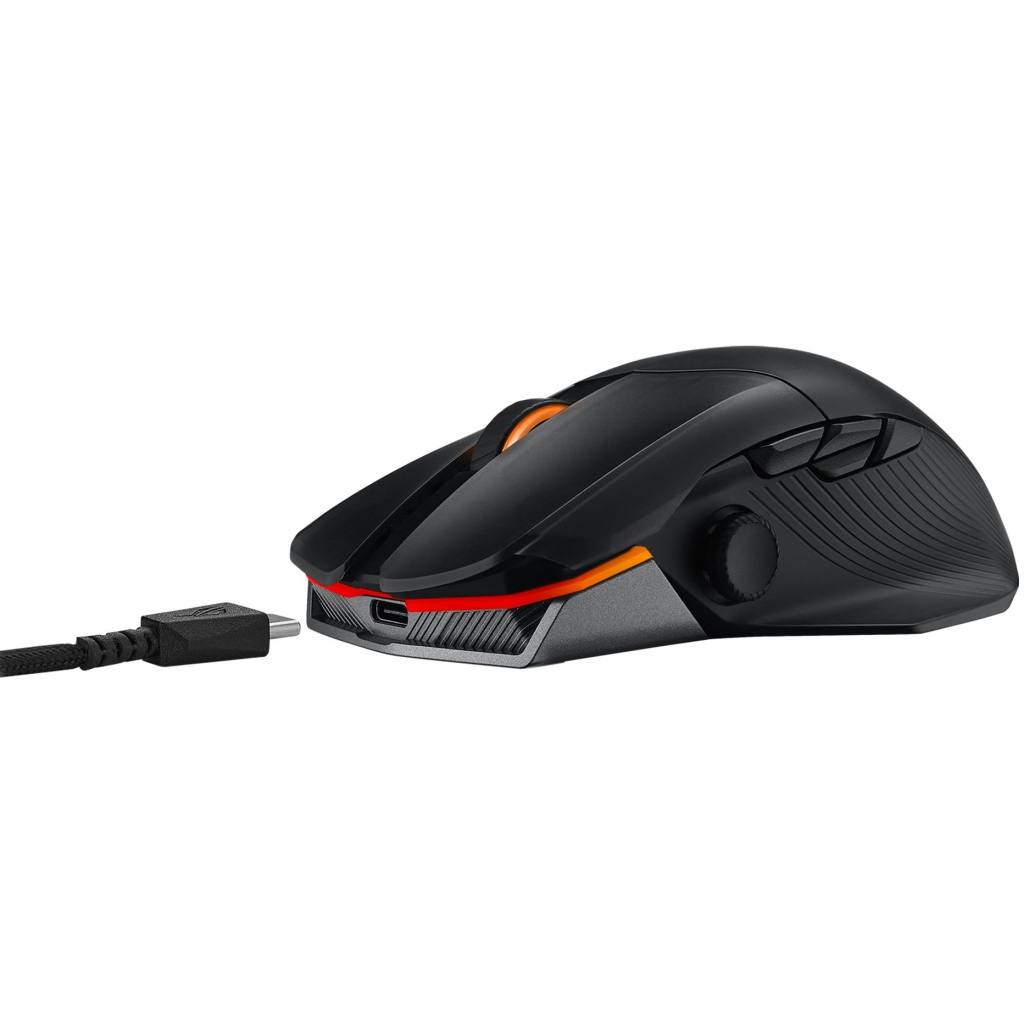 Мишка ASUS ROG Chakram X Origin Bluetooth/Wireless Black (90MP02N1-BMUA00) - зображення 3