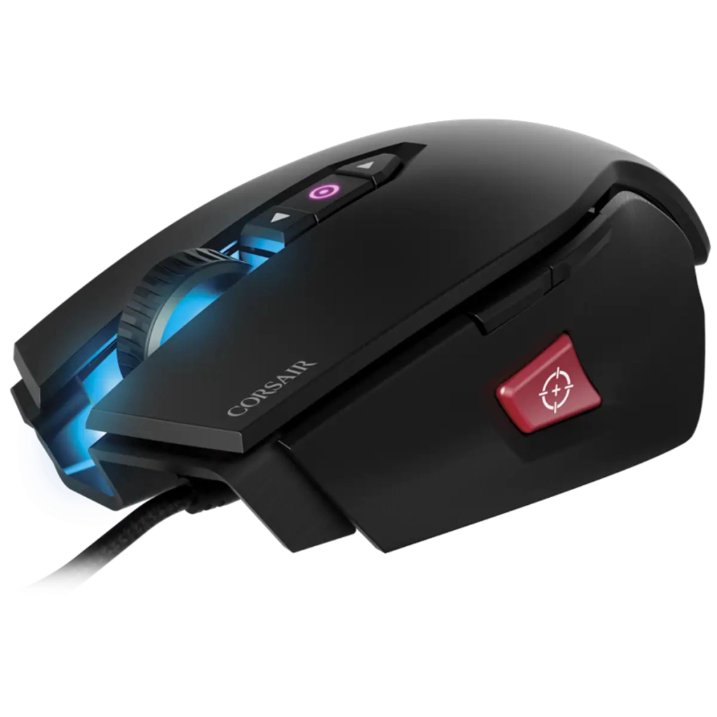 Мишка Corsair M65 Pro RGB USB Black (CH-9300011-EU) - зображення 3