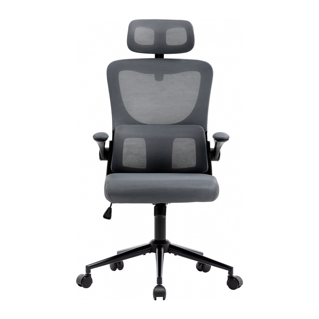 Офісне крісло GT Racer X-5728 Black/Gray - зображення 3