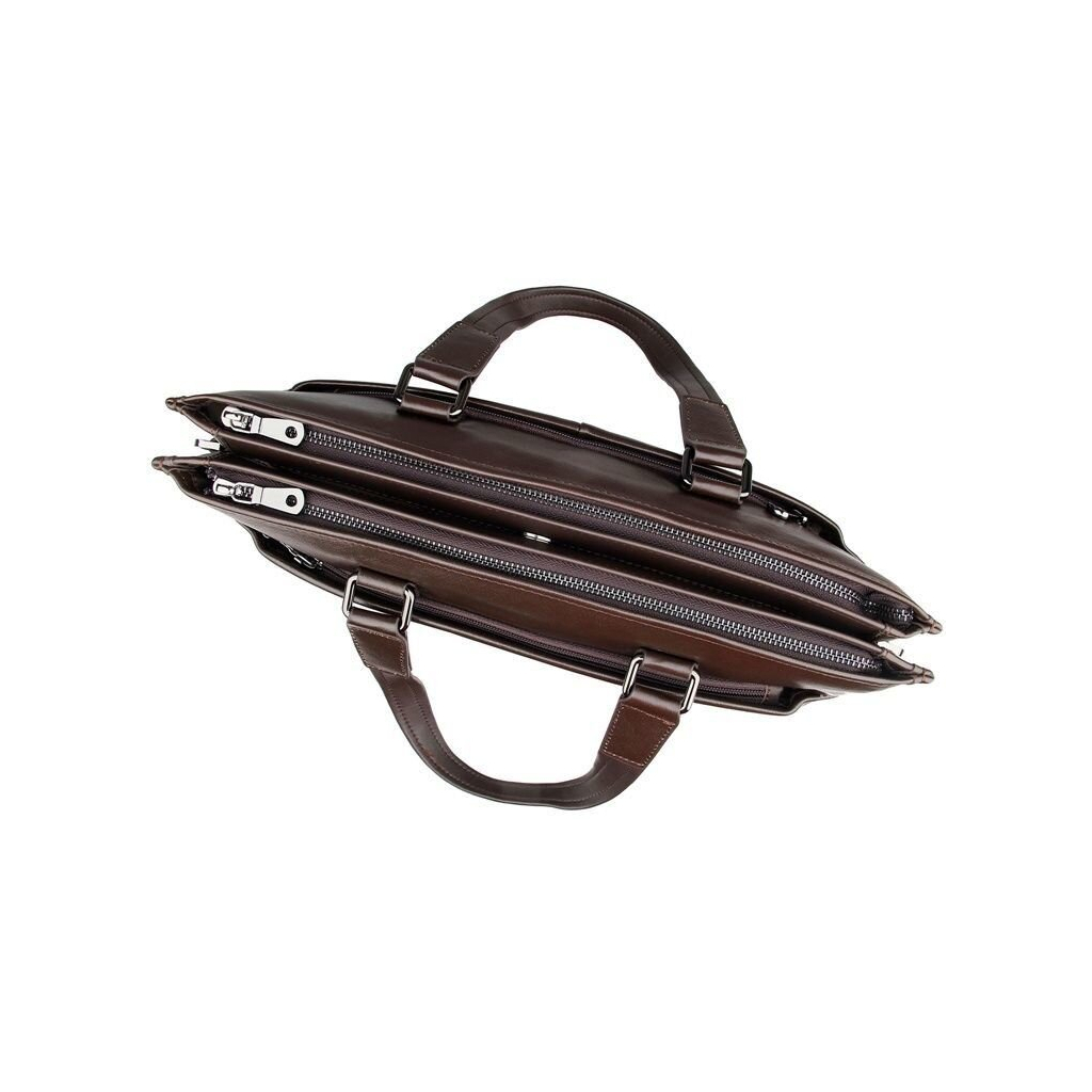 Сумка Vintage Коричнева (14399) - зображення 9