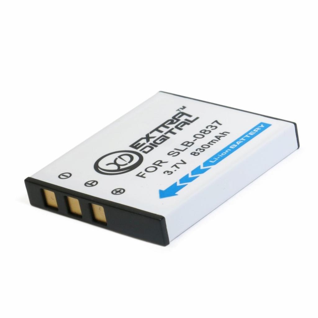 Акумулятор до фото/відео Extradigital Samsung SLB-0837 (DV00DV1202) - зображення 3