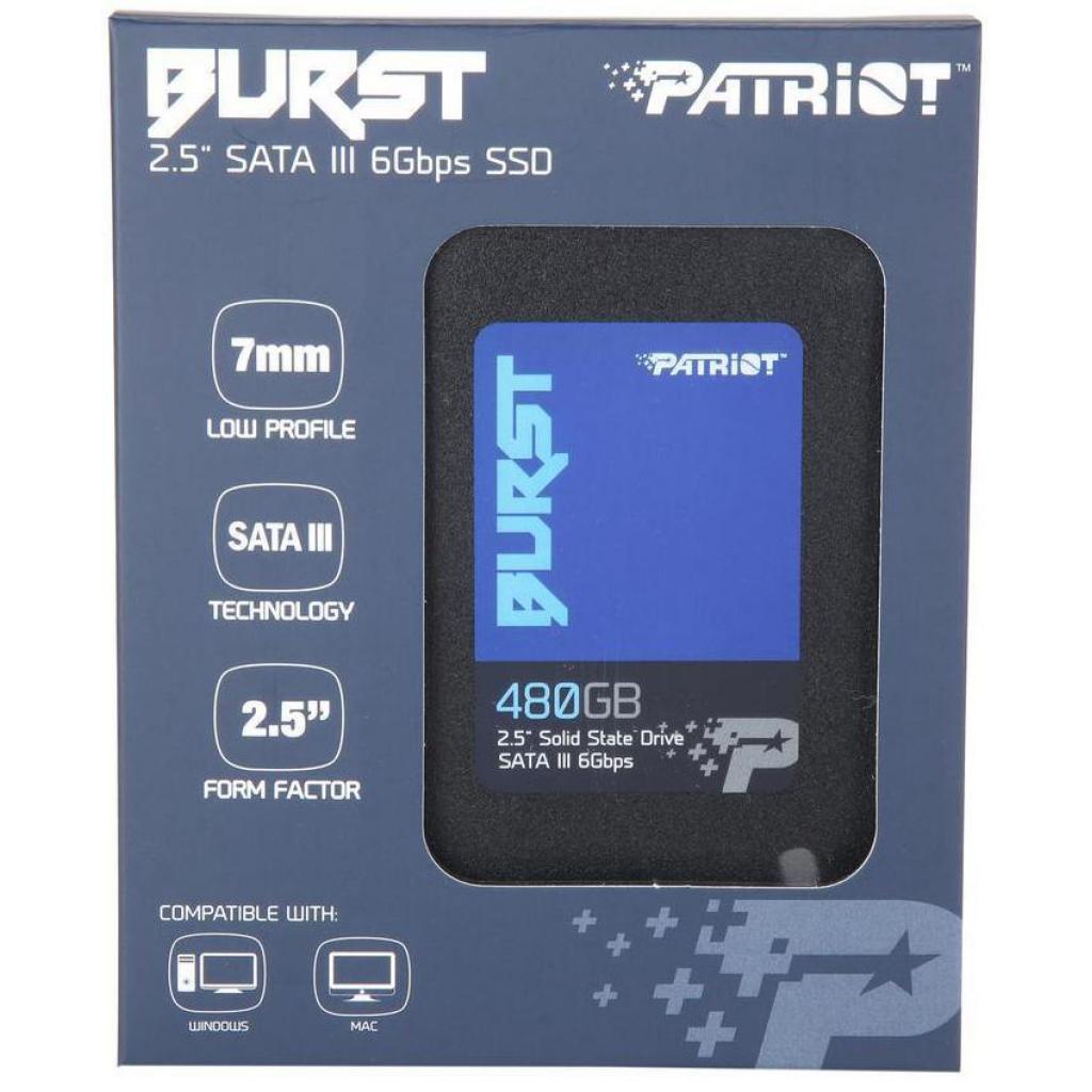 Накопичувач SSD 2.5" 480GB Patriot (PBU480GS25SSDR) - зображення 5