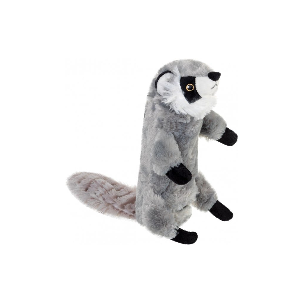 Іграшка для собак GiGwi Catch&fetch Шкіра єнота з пляшкою пищалкою 51 см (75270) - зображення 1