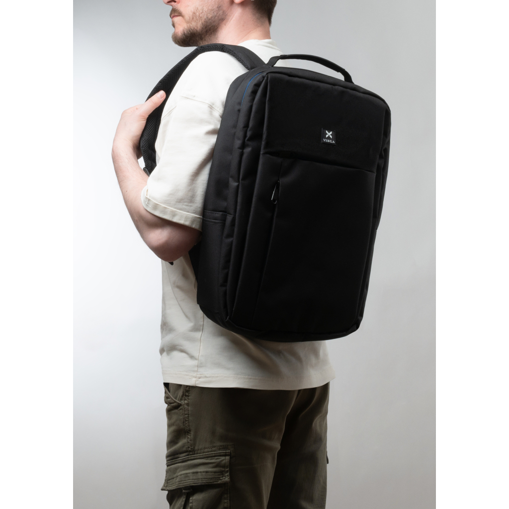 Рюкзак для ноутбука Vinga 15.6" NBP715 Black (NBP715BK) - зображення 10
