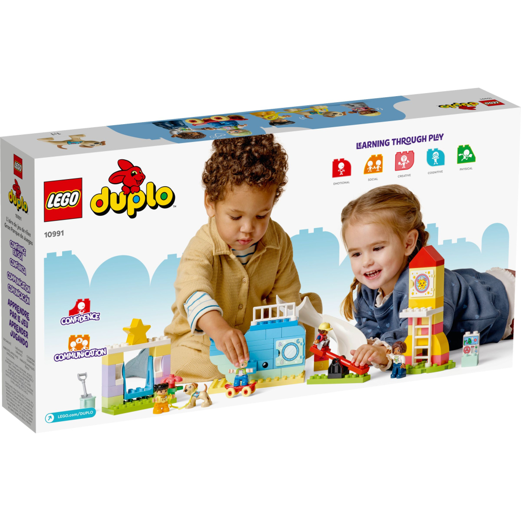 Конструктор LEGO DUPLO Ігровий майданчик 75 деталей (10991) - изображение 5