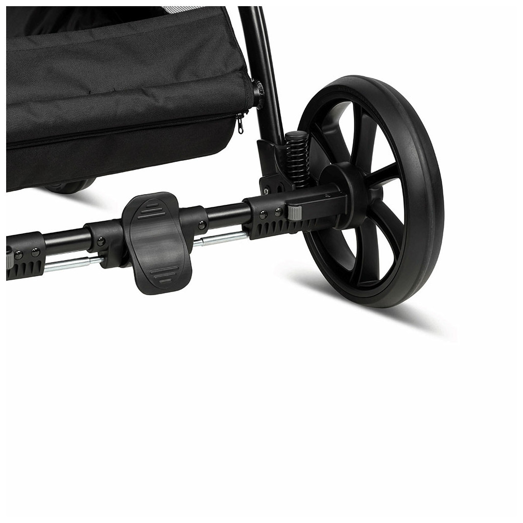 Коляска TUTIS 2 в 1 Mio Leather Light Grey (1232057) - зображення 8