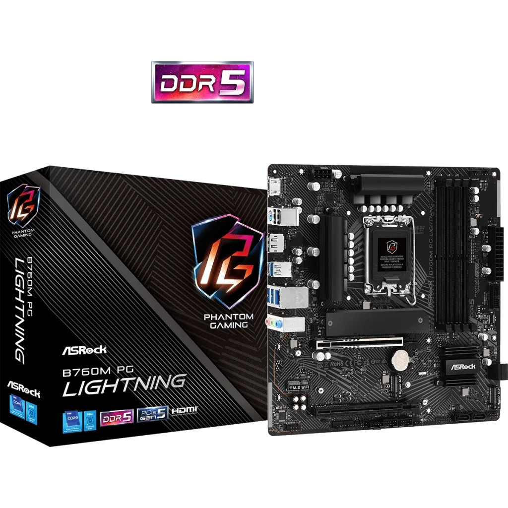 Материнська плата ASRock B760M PG LIGHTNING - зображення 6
