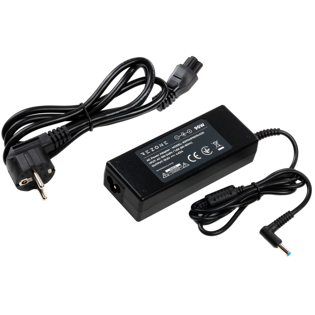 Блок живлення до ноутбуку Rezone HP 90W 19.5V 4.62А 4.5*3.0 (RZPSHP90194530) - зображення 3