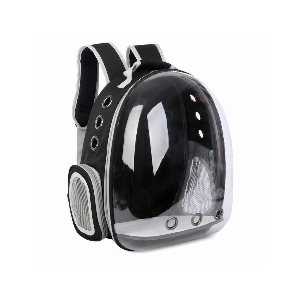 Переноска для тварин U-Pet 35х42х25 см Black (660743) - зображення 1