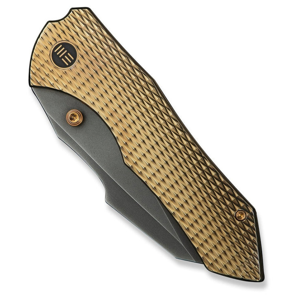 Ніж Weknife High-Fin XL, Gold Titanium, Darkwash (WE24010-3) - изображение 6
